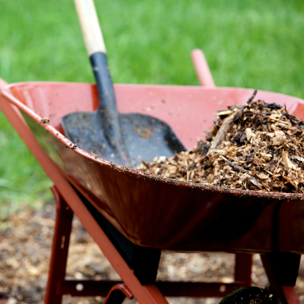 Composting is one way to maintain an eco-friendly yard!